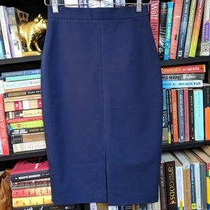 Banana Republic Slit Front Midi Pencil Skirt